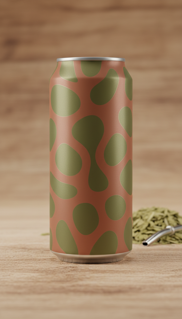 Ready-to-Drink Yerba Mate Citrus Can